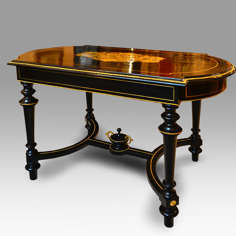 A Napoleon III Italian table, by Enrico Abeatici