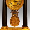 A French Empire portico clock - Image 4