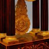 A French Empire portico clock - Image 4
