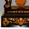 A French Napoleon III portico clock - Image 4