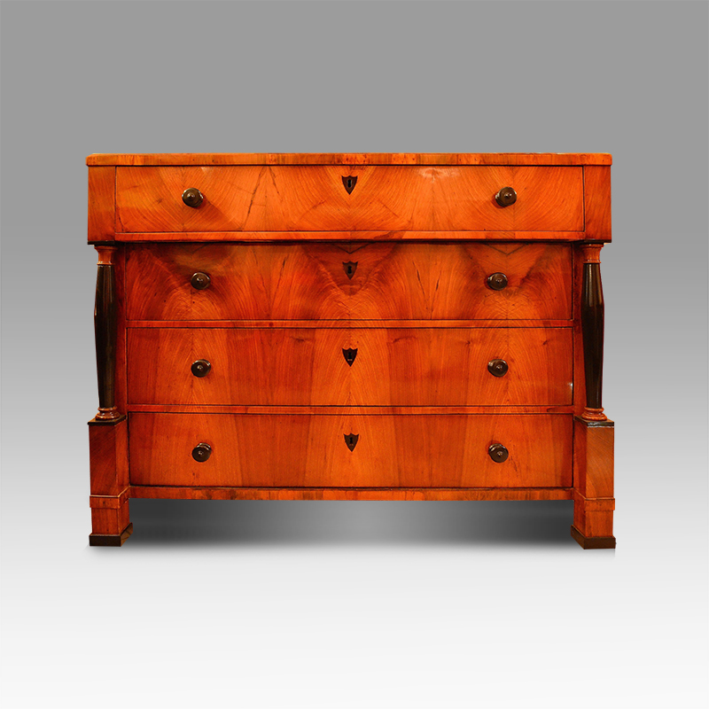 A German Biedermeier commode.