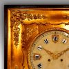 A Viennese giltwood wall clock - Image 3