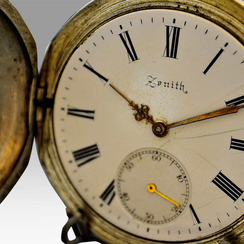 A Zenith pocket watch - Image 3
