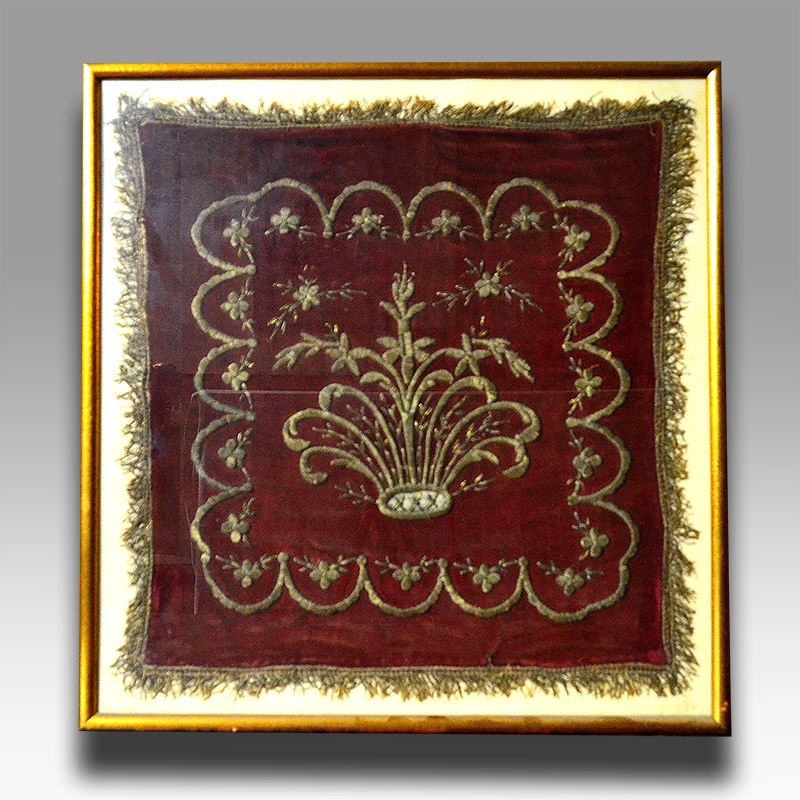 Greek embroidered panel