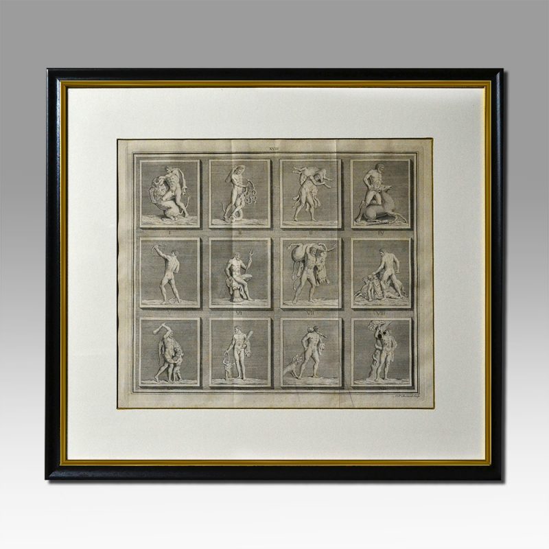 'Labours of Hercules' gravure