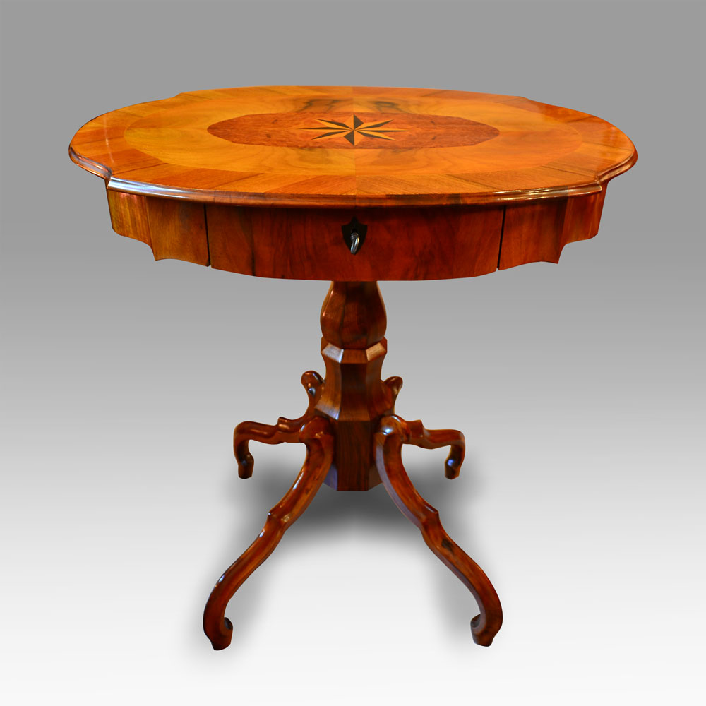 An Austrian biedermeier occasional table