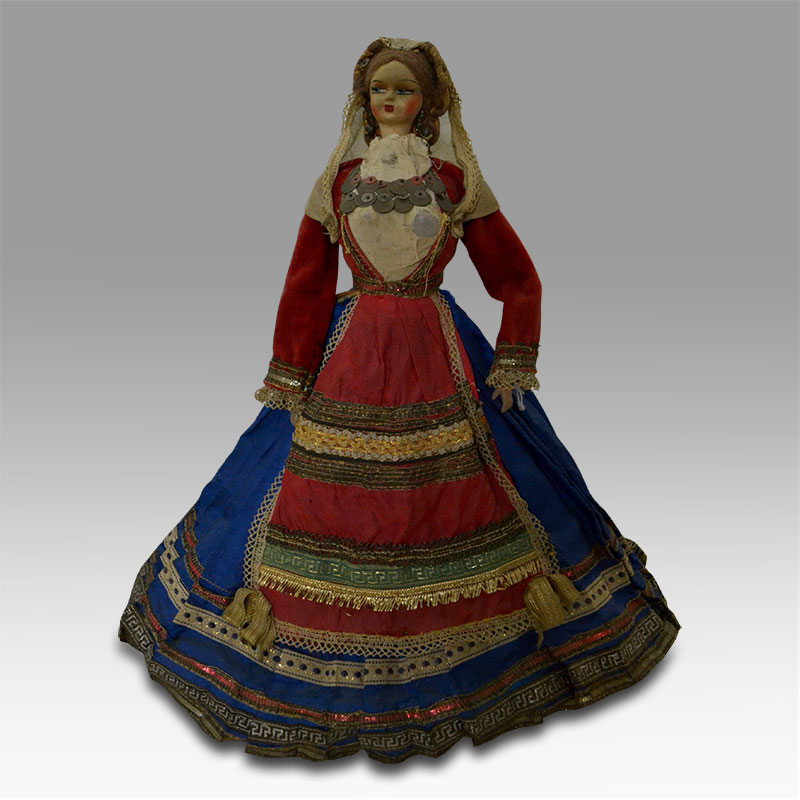 A Greek doll ‘’Queen Amalia’’