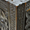 A Spanish Baroque carved walnut money chest - Image 8