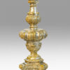 A pair of Italian 17th century altar candlesticks - Image 4