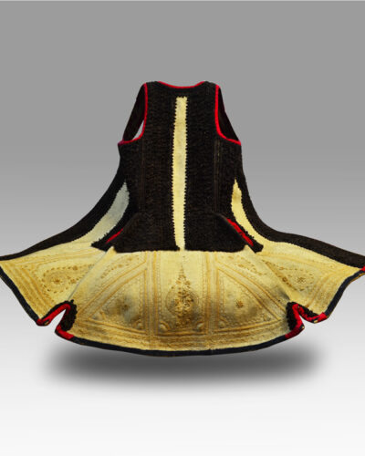 A Greek 19th century sleeveless long vest