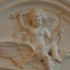 A 19th century Italian ceramic wall decorative rosette - Image 2