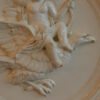 A 19th century Italian ceramic wall decorative rosette - Image 3