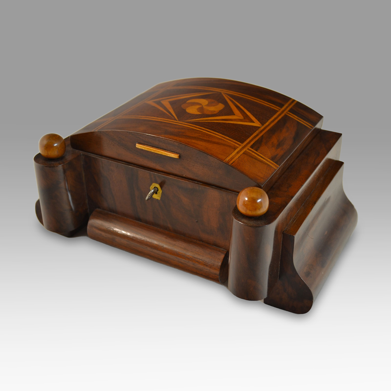An Austrian Art Deco jewellery box
