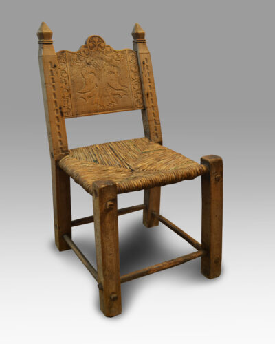 An 18th century small chair from Skyros