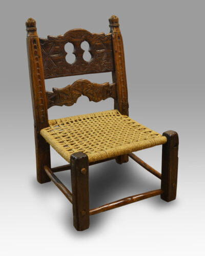 An 18th century small chair from Skyros
