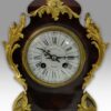 A French Napoleon III tortoiseshell clock - Image 2