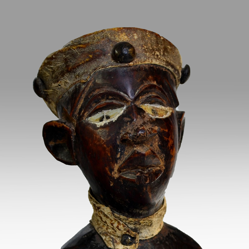 An African ”Phemba figure” from the Yombe people - Image 2