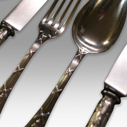 Christofle silver-plated cutlery set - Image 9