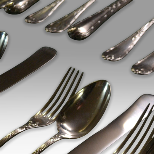 Christofle silver-plated cutlery set - Image 7