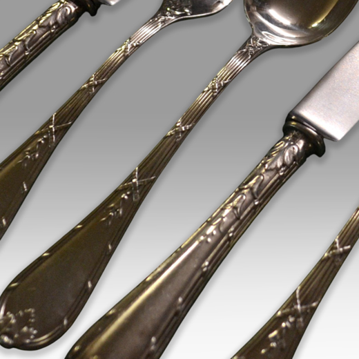 Christofle silver-plated cutlery set - Image 8