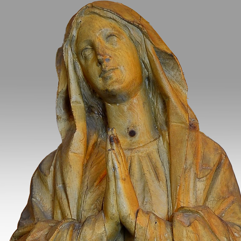An Italian 19th century sculpture of the Virgin Mary - Image 2