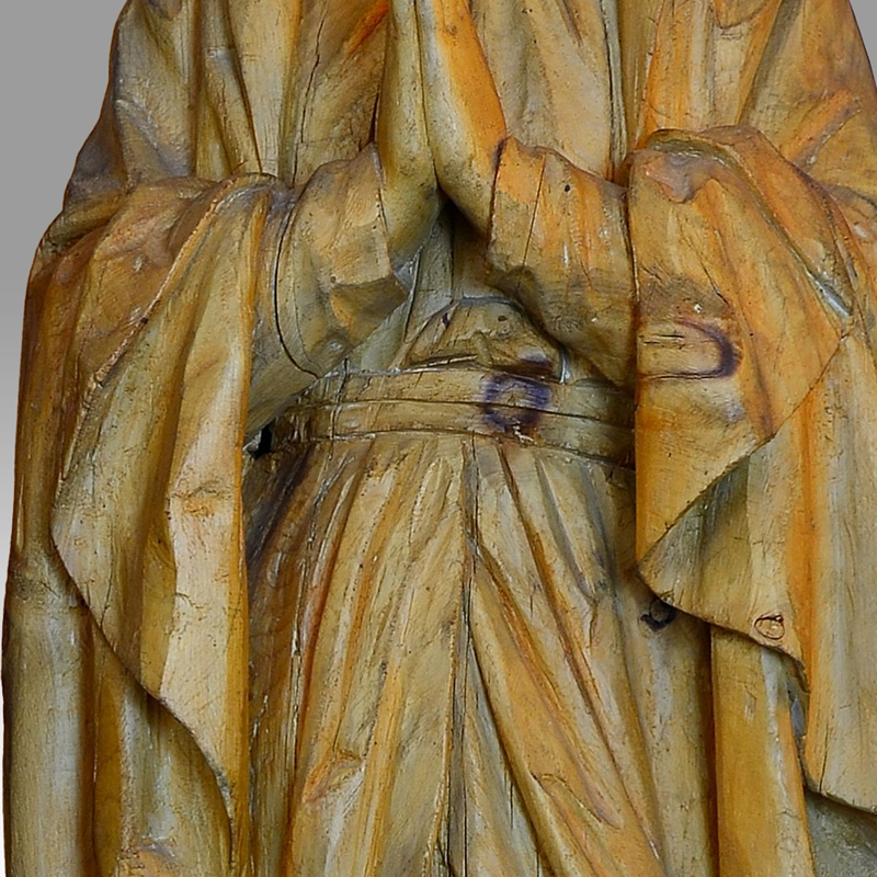 An Italian 19th century sculpture of the Virgin Mary - Image 3