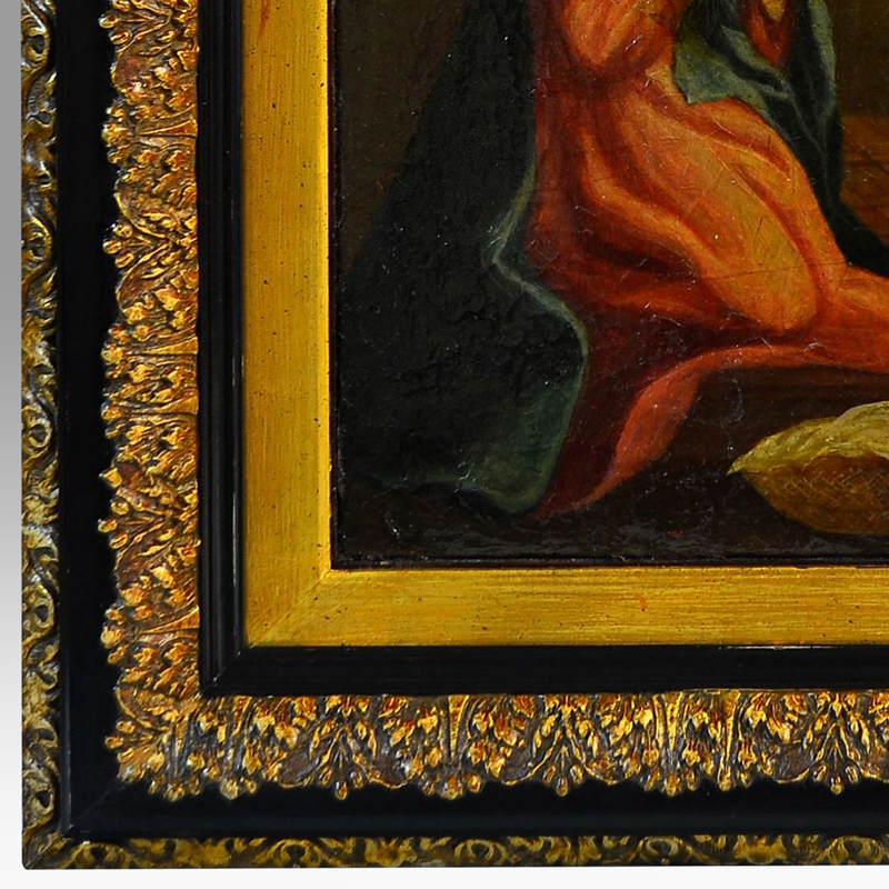 “The Annunciation of the Virgin Mary” 18th century - Image 5