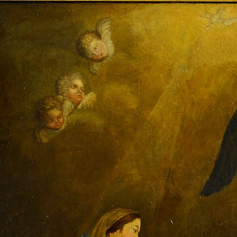 “The Annunciation of the Virgin Mary” 18th century - Image 3