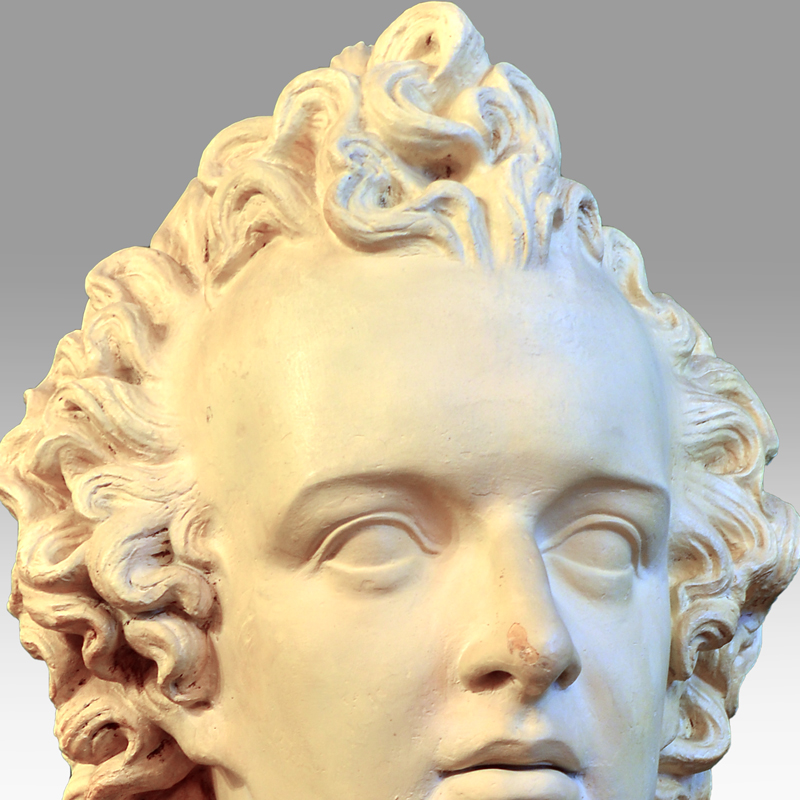 ”Lord Byron” sculpted by Ioannis Kossos (1822-1875) - Image 2