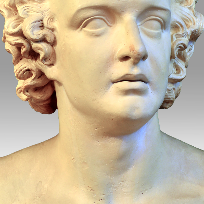 ”Lord Byron” sculpted by Ioannis Kossos (1822-1875) - Image 3