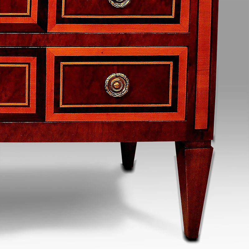 Γαλλική κομόντα Louis XVI (c.1780) - Image 3