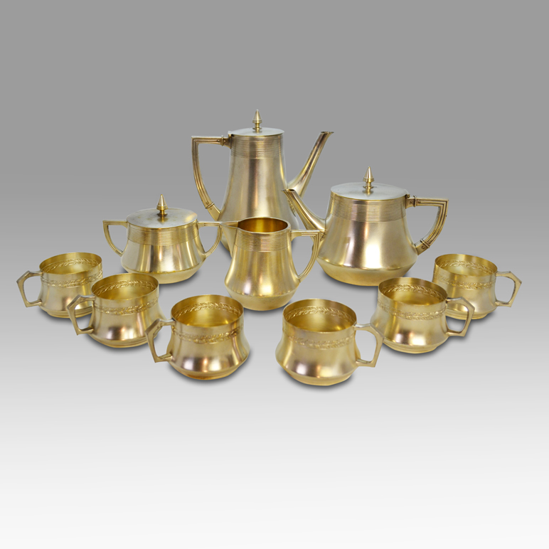 Art Nouveau σετ για τσάι της WMF