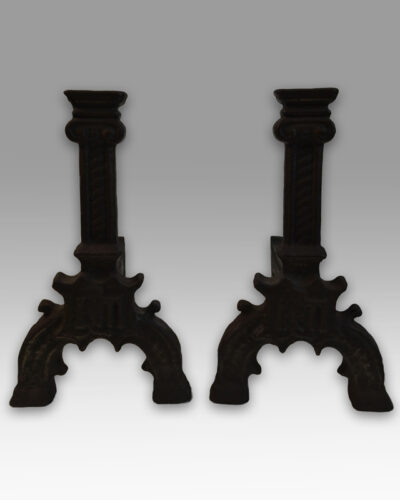 Βικτοριανά διακοσμητικά στηρίγματα για το τζάκι